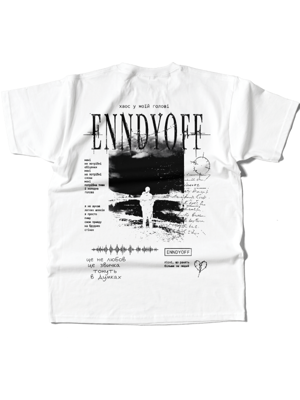 Футболка біла - ENNDYOFF