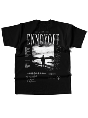 Футболка чорна - ENNDYOFF